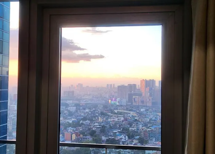 Apartment Bgc Uptown Parksuites King Bed With Balcony Sunset And View *