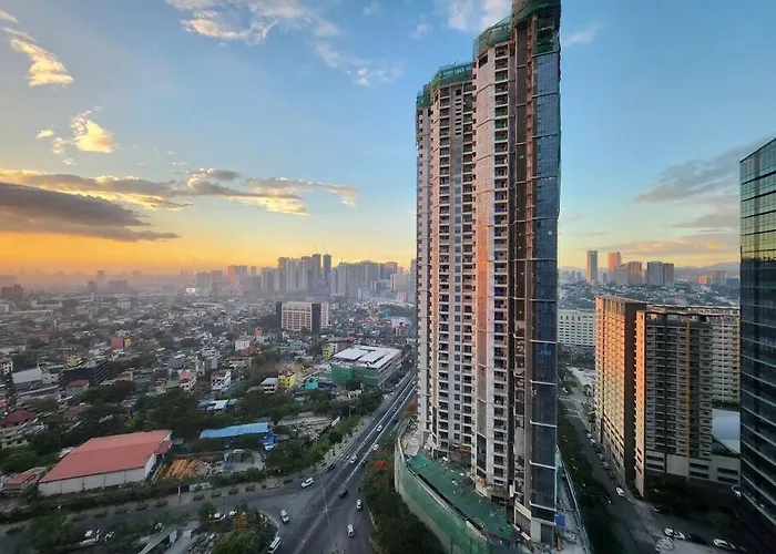 Bgc Uptown Parksuites King Bed With Balcony Sunset And View Apartment *